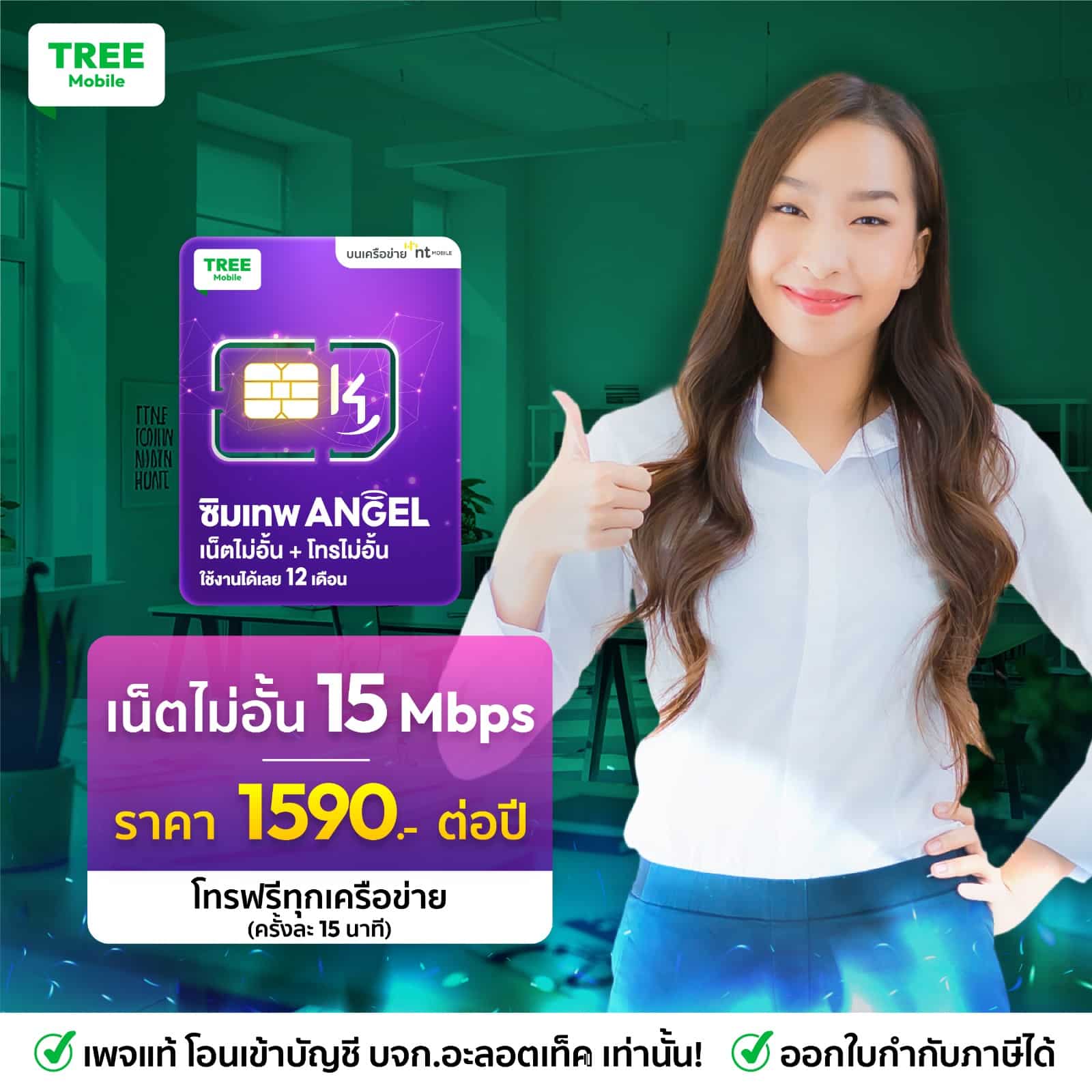 ซิมเน็ตรายปี ANGEL